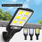 Solar Outdoor LED Motion Sensor Wall Lamp For Garden Terrace Garage 0