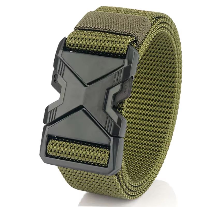 Mens Lightweight Braided Nylon Belt For Daily Commuting And Casual Wear 7