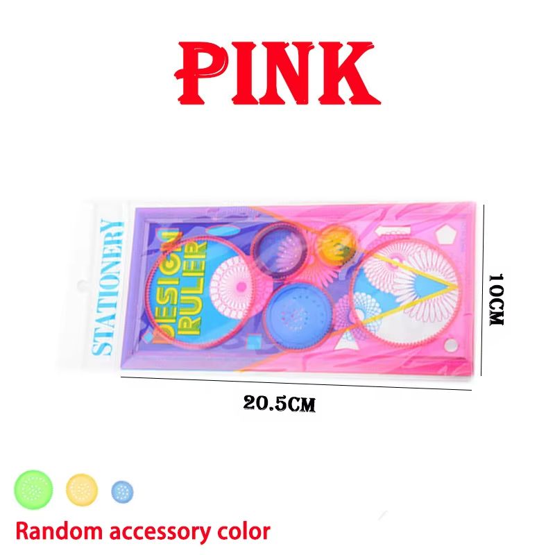 Spirograph Geometry Drawing Stencils Set For Creative Art And Learning 7