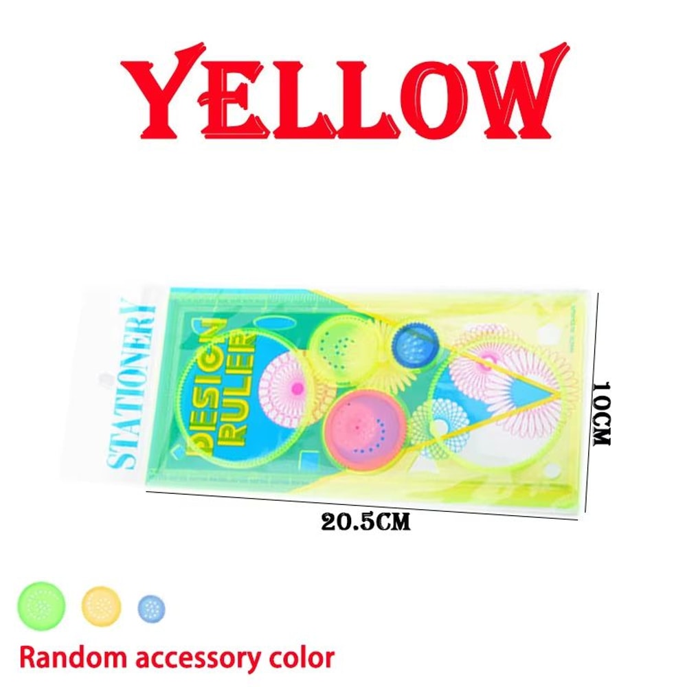 Spirograph Geometry Drawing Stencils Set For Creative Art And Learning 8