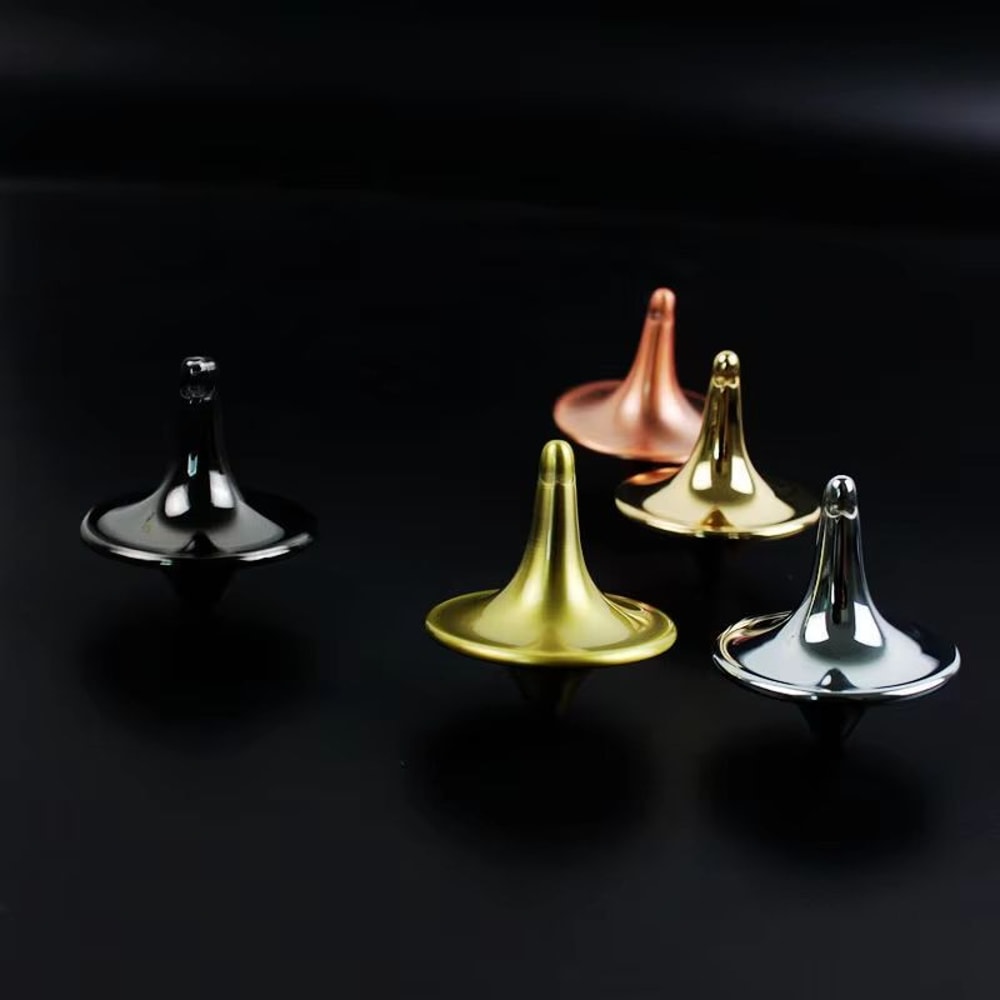 Metal Gyro Hand Spinning Top Toy For Stress Relief And Play 2