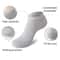 Mens Bamboo Fiber Ankle Socks 5Pair Breathable Antibacterial Comfort 2