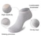 Mens Bamboo Fiber Ankle Socks 5Pair Breathable Antibacterial Comfort 2