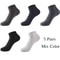 Mens Bamboo Fiber Ankle Socks 5Pair Breathable Antibacterial Comfort 7