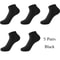 Mens Bamboo Fiber Ankle Socks 5Pair Breathable Antibacterial Comfort 8