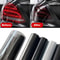 Gloss Transparent Light Black Smoke PVC Film Tint For Headlights Taillights 0