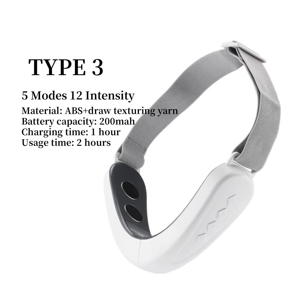 EMS Microcurrent Face Lifting Device With Red Light Skin Rejuvenation And VLine Massager 8