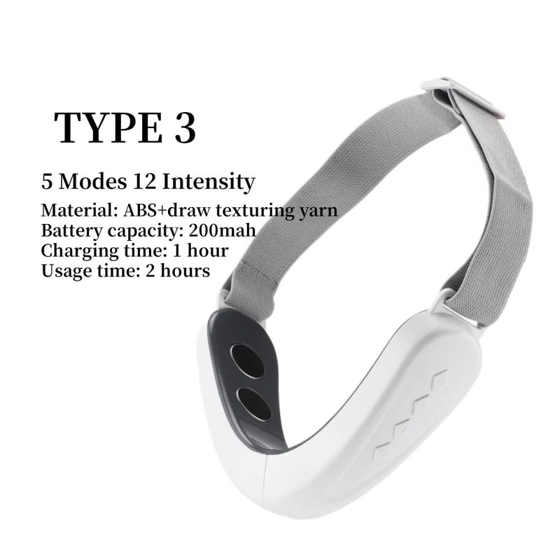 EMS Microcurrent Face Lifting Device With Red Light Skin Rejuvenation And VLine Massager 8