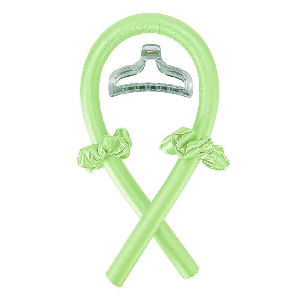 Heatless Curling Headband Hair Styler Set For Soft Shiny Curls 12