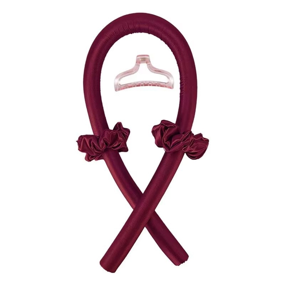 Heatless Curling Headband Hair Styler Set For Soft Shiny Curls 17