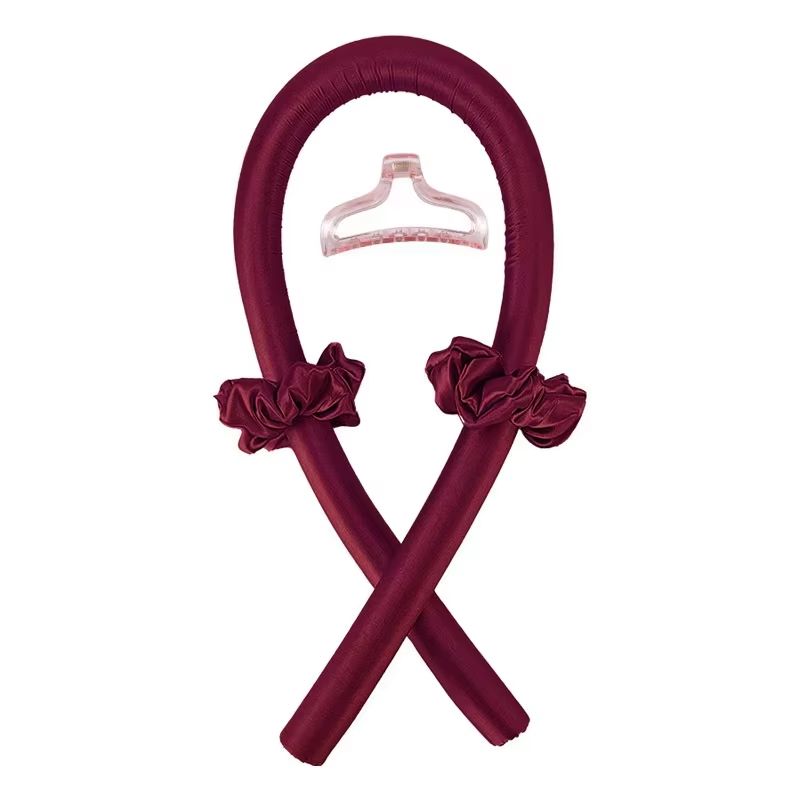 Heatless Curling Headband Hair Styler Set For Soft Shiny Curls 17