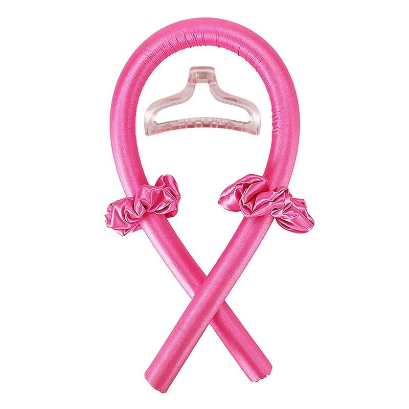 Heatless Curling Headband Hair Styler Set For Soft Shiny Curls 19