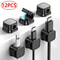 Magnetic Cable Clip Set Adjustable Cord Organizers UnderDesk Cable Management 0