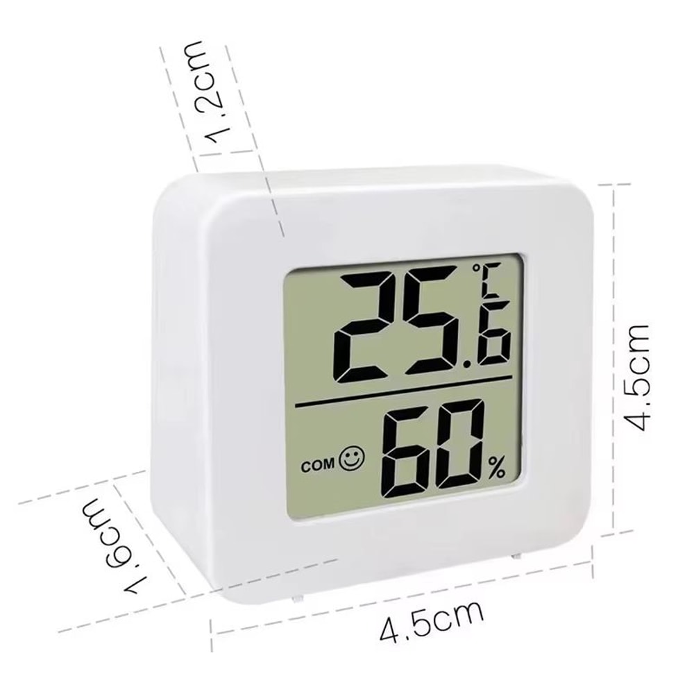 LCD Digital Indoor Thermometer And Hygrometer Temperature Humidity Meter 6