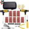 Car Bike Tire Repair Tool Kit With Studding Tools Plug Needles Pliers And EVA Case 10