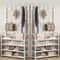 MultiLayer Clothes And Shoe Organizer Rack FloorStanding Hat Shoe Storage Shelf 19