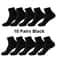 Mens Breathable Comfortable Office Casual Socks 10Pair AllSeason Crew Set 6