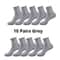 Mens Breathable Comfortable Office Casual Socks 10Pair AllSeason Crew Set 7