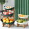 23Layer Modern Plastic Fruit And Snack Serving Stand For Home 0