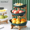 23Layer Modern Plastic Fruit And Snack Serving Stand For Home 4