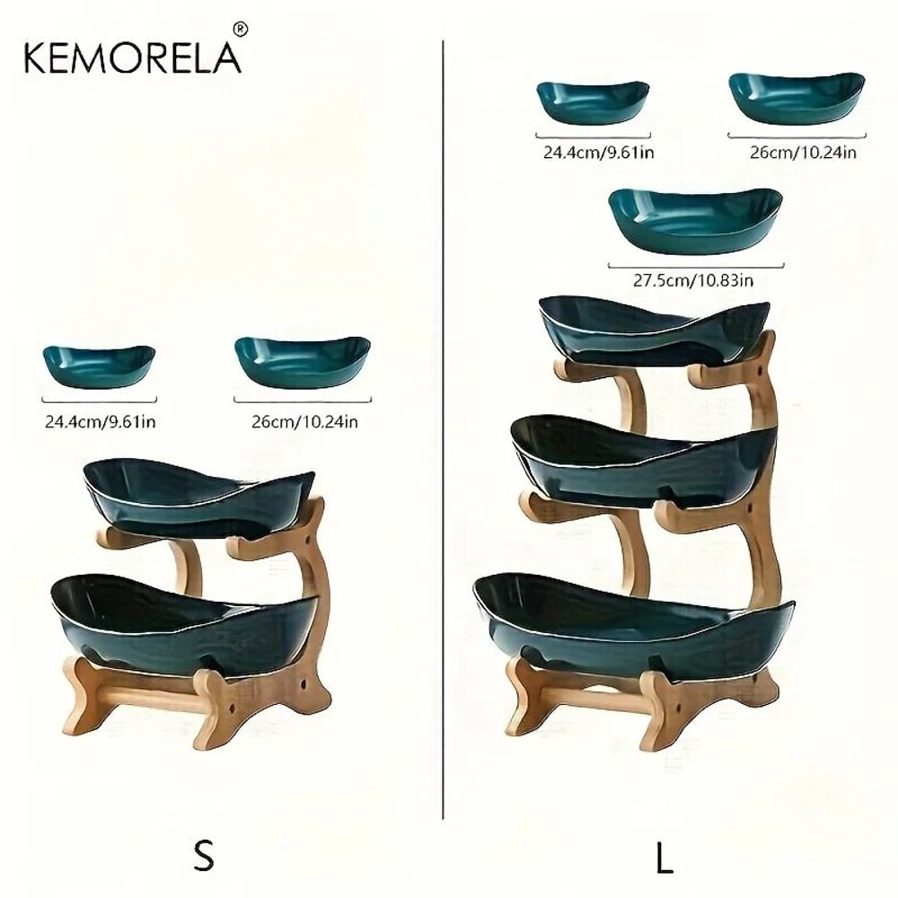 23Layer Modern Plastic Fruit And Snack Serving Stand For Home 5