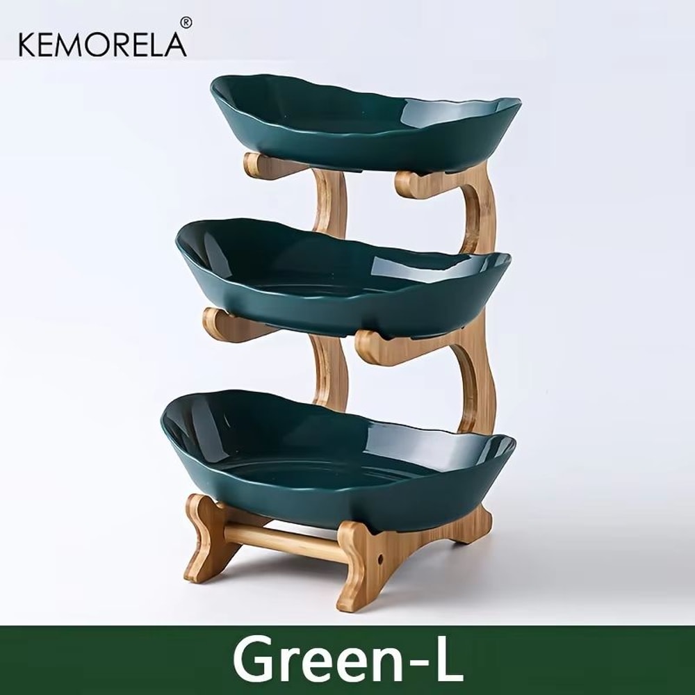 23Layer Modern Plastic Fruit And Snack Serving Stand For Home 7