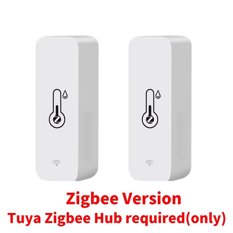 Tuya WiFi Zigbee Smart Temperature Humidity Sensor Indoor Hygrometer For Smart Home 9