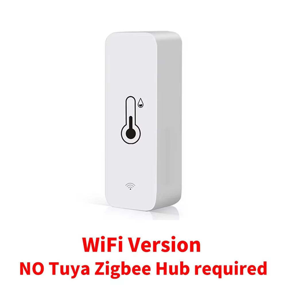 Tuya WiFi Zigbee Smart Temperature Humidity Sensor Indoor Hygrometer For Smart Home 6