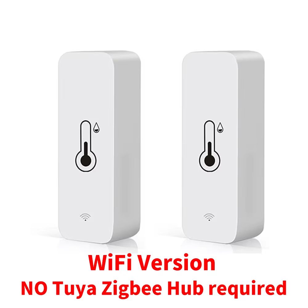 Tuya WiFi Zigbee Smart Temperature Humidity Sensor Indoor Hygrometer For Smart Home 8