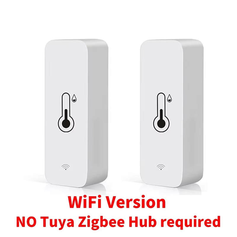 Tuya WiFi Zigbee Smart Temperature Humidity Sensor Indoor Hygrometer For Smart Home 8
