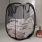 Foldable Mesh PopUp Laundry Storage Basket Large Capacity Hamper 0