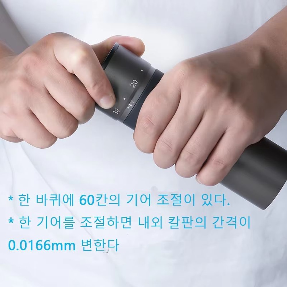 Kingrinder K4K6 Manual Coffee Grinder With 48 Mm TitaniumPlated Stainless Steel Burr 3