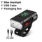 USB Rechargeable Bike Light Headlight HighBeam LED Front Torch For Cycling MTB 6
