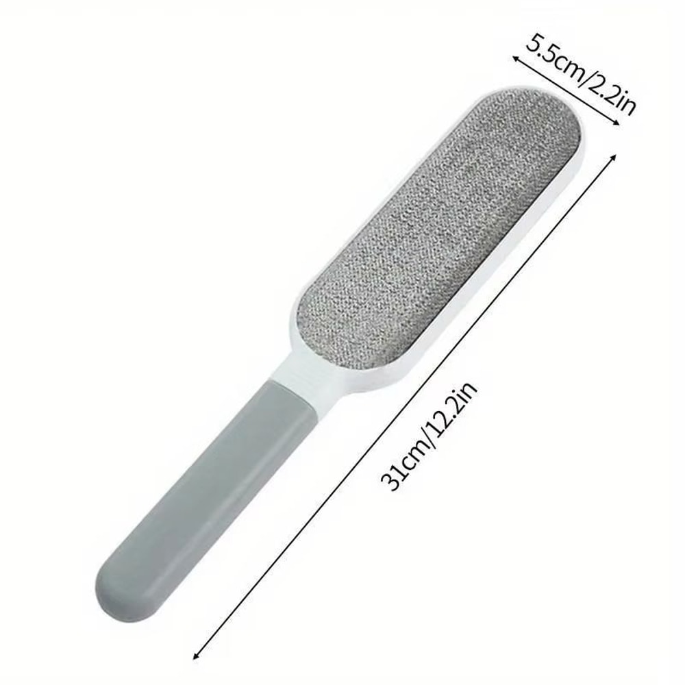DoubleSided Pet Hair Remover Electrostatic Lint Brush For Clothing Sofa Carpet 6