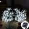 Solar Fairy String Lights Sakura Peach Flower LED Garland Outdoor Decor 9