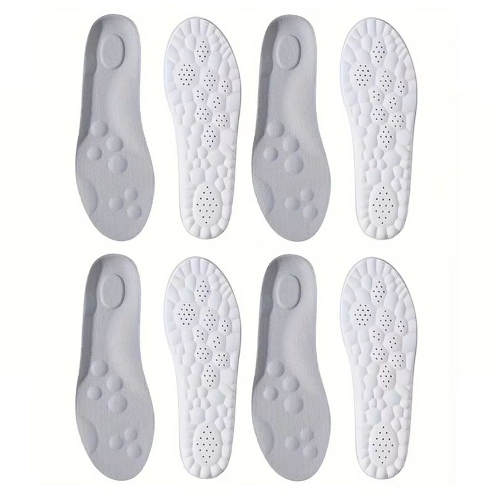 High Elasticity Latex Sport Insoles Breathable Arch Support Orthotic Shoe Pads 9