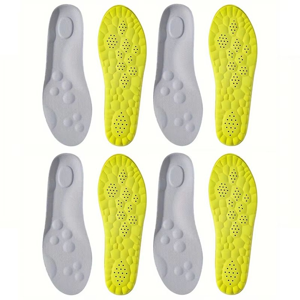 High Elasticity Latex Sport Insoles Breathable Arch Support Orthotic Shoe Pads 11