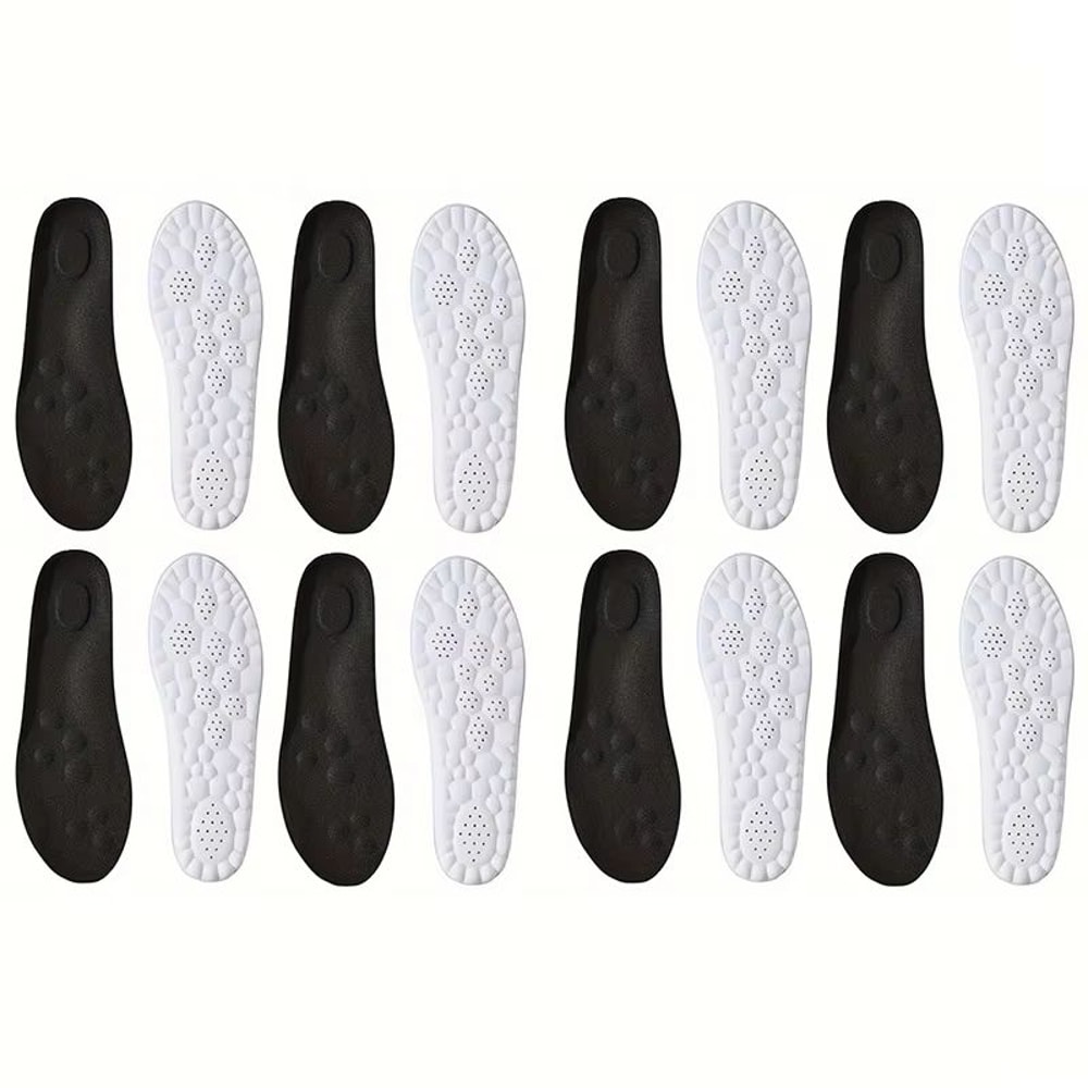 High Elasticity Latex Sport Insoles Breathable Arch Support Orthotic Shoe Pads 13