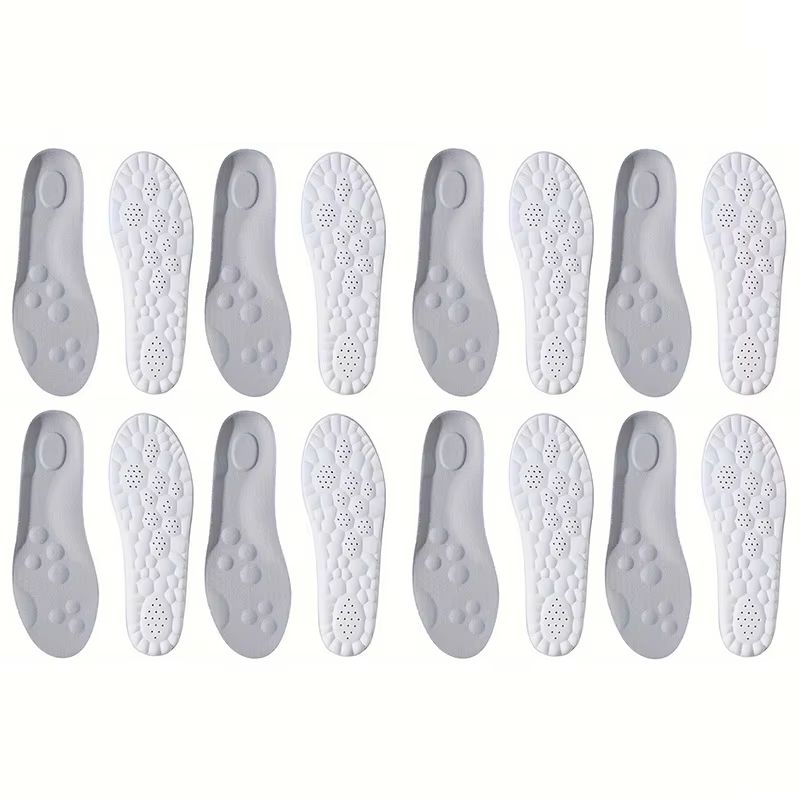High Elasticity Latex Sport Insoles Breathable Arch Support Orthotic Shoe Pads 14