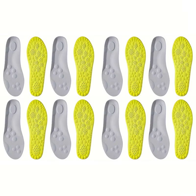 High Elasticity Latex Sport Insoles Breathable Arch Support Orthotic Shoe Pads 16