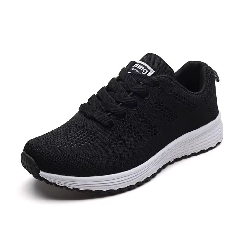 Womens Breathable Mesh Casual Sneakers Lightweight Walking Flat Shoes 4