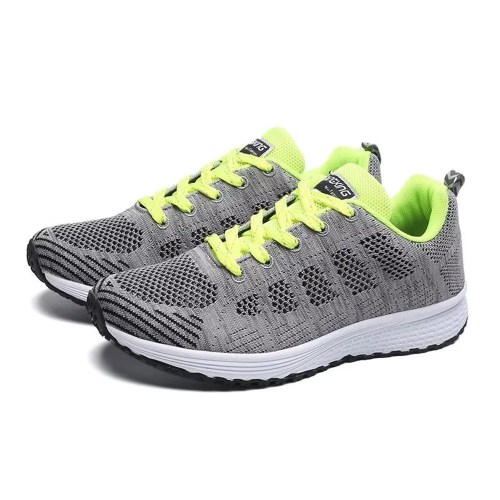 Womens Breathable Mesh Casual Sneakers Lightweight Walking Flat Shoes 10