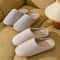 Unisex Soft Fur Home Slippers Warm Indoor Flat Slides Nonslip Bedroom Shoes 0