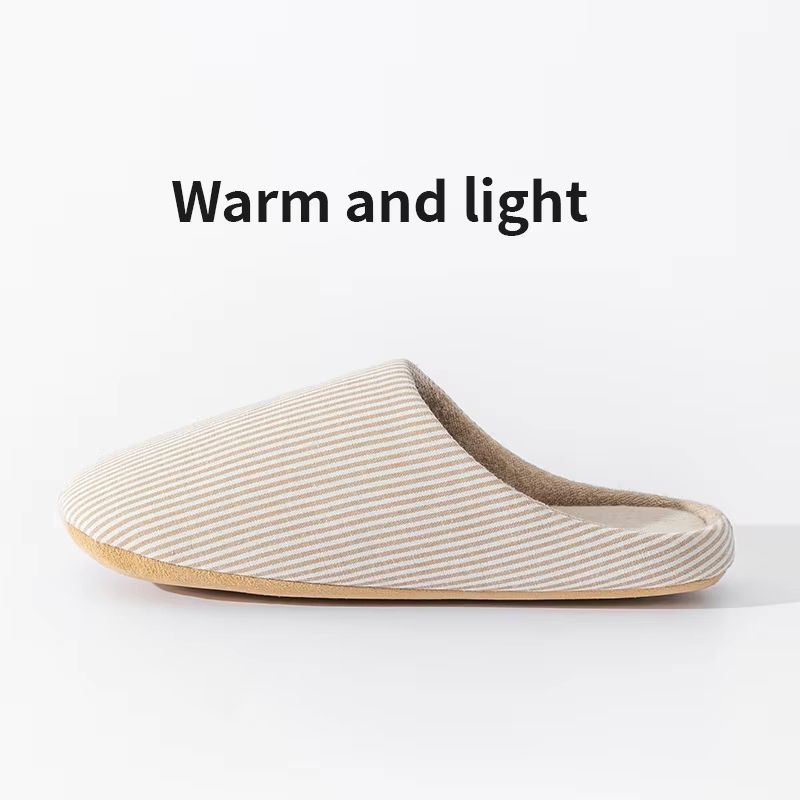 Unisex Soft Fur Home Slippers Warm Indoor Flat Slides Nonslip Bedroom Shoes 5