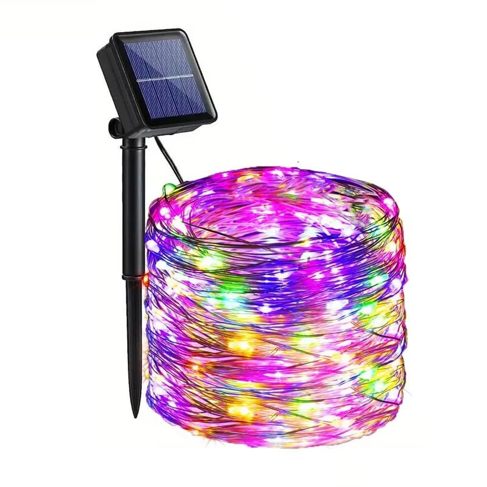 Solar Fairy Garden String Lights 8Mode Waterproof Outdoor Patio Yard Decor 7