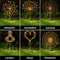 Solar Firework Garden Lights LED Outdoor Decoration Waterproof Lawn Lamp 12