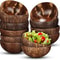 Natural Coconut Shell Serving Bowls For Salad Breakfast And Entertaining 0
