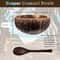 Natural Coconut Shell Serving Bowls For Salad Breakfast And Entertaining 2