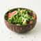 Natural Coconut Shell Serving Bowls For Salad Breakfast And Entertaining 8