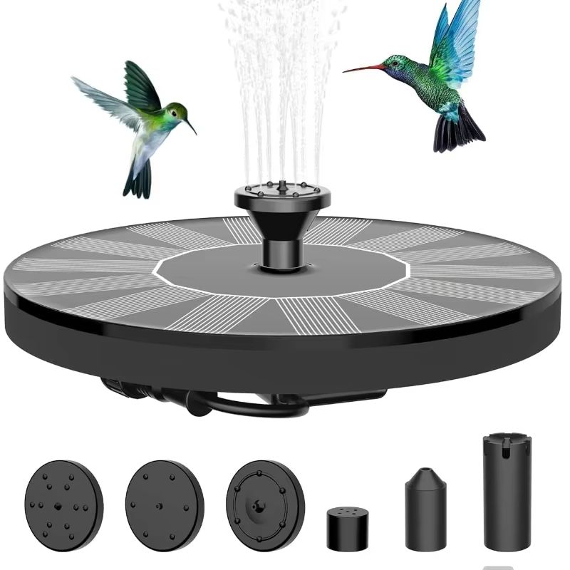 Solar Powered Outdoor Fountain Pump For Garden Pond Pool 1
